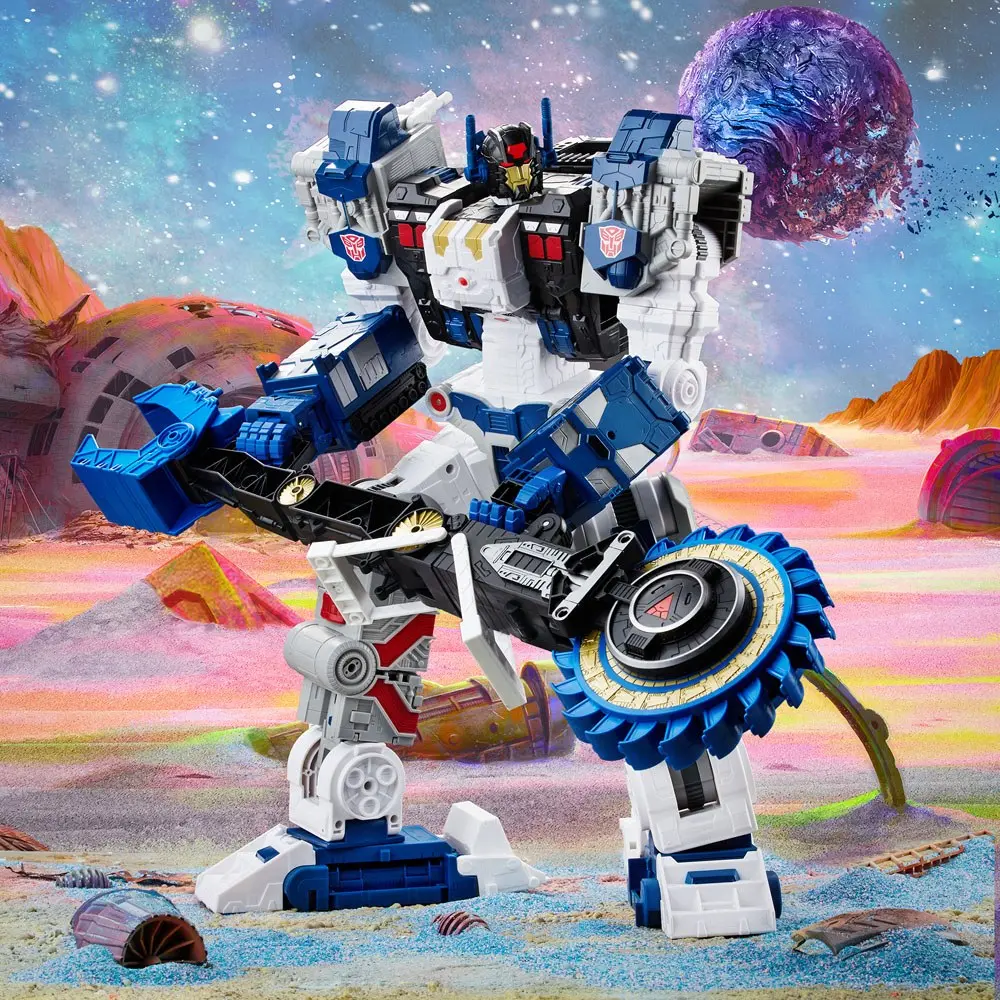 Transformers Generations Legacy Titan Class Actionfigur Cybertron Universe Metroplex 56 cm Produktfoto