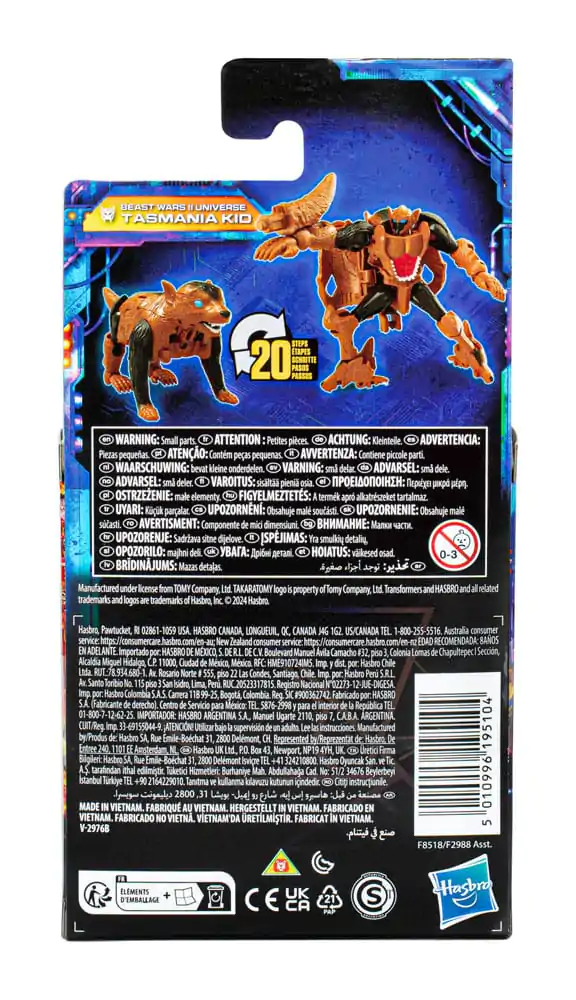 Transformers Generations Legacy United Core Class Actionfigur Beast Wars II Universe Tasmania Kid 9 cm Produktfoto
