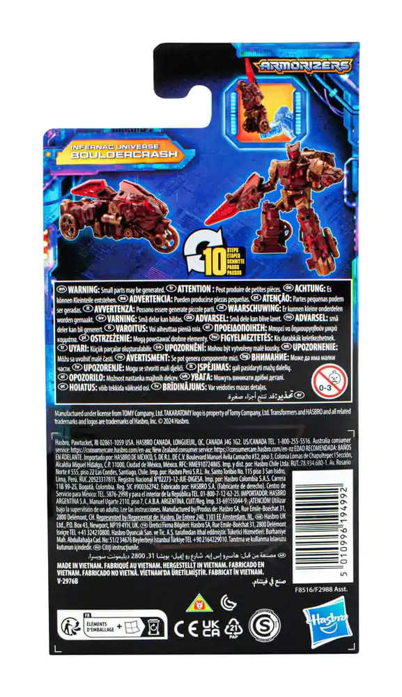 Transformers Generations Legacy United Core Class Actionfigur Infernac Universe Bouldercrash 9 cm termékfotó