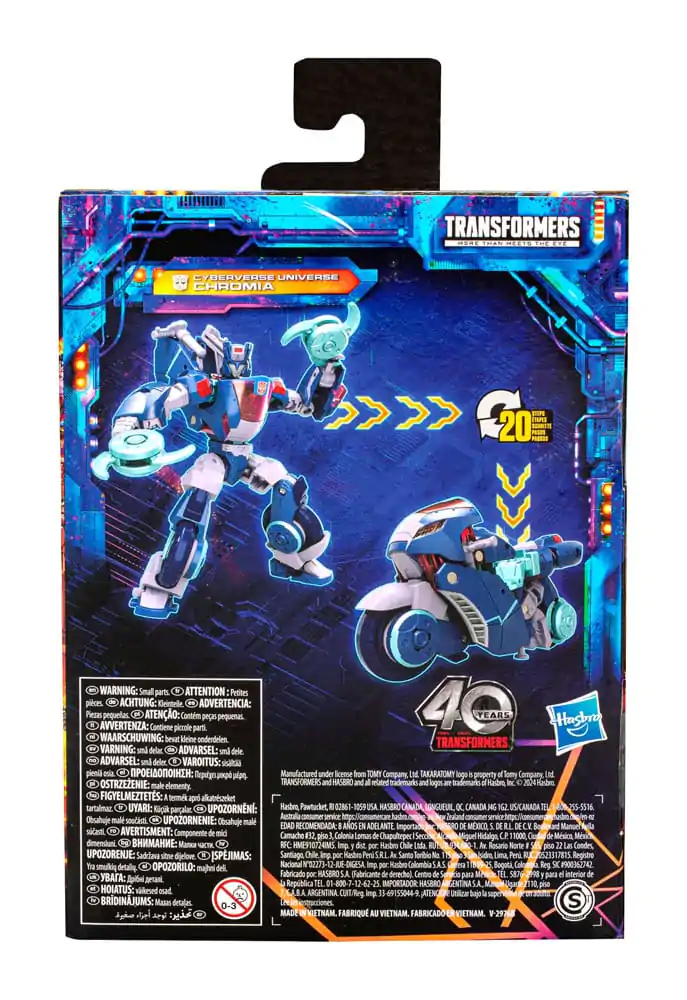 Transformers Generations Legacy United Deluxe Class Actionfigur Cyberverse Universe Chromia 14 cm termékfotó