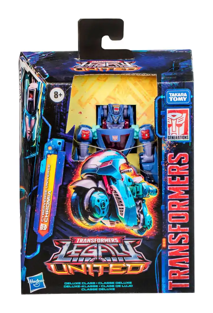 Transformers Generations Legacy United Deluxe Class Actionfigur Cyberverse Universe Chromia 14 cm termékfotó