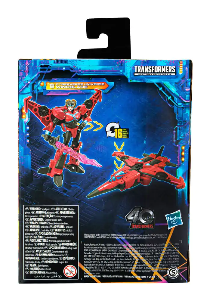 Transformers Generations Legacy United Deluxe Class Actionfigur Cyberverse Universe Windblade 14 cm Produktfoto