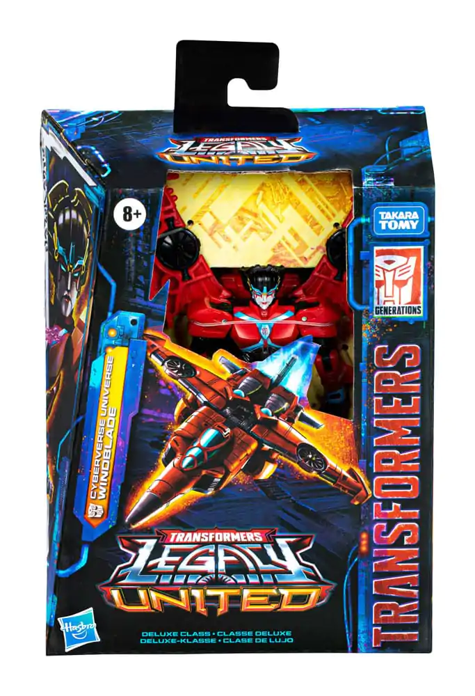 Transformers Generations Legacy United Deluxe Class Actionfigur Cyberverse Universe Windblade 14 cm Produktfoto