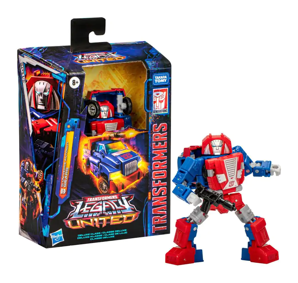 Transformers Generations Legacy United Deluxe Class Actionfigur G1 Universe Autobot Gears 14 cm termékfotó