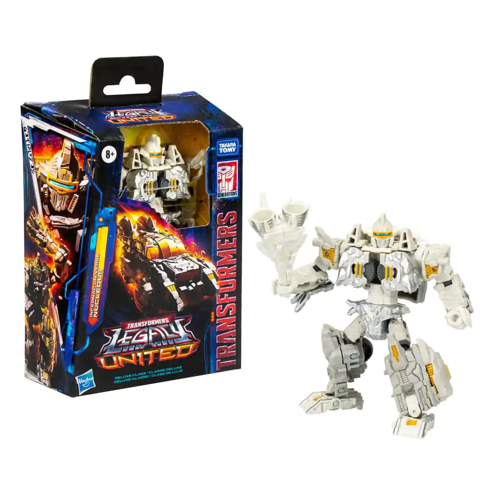 Transformers Generations Legacy United Deluxe Class Actionfigur Infernac Universe Nucleous 14 cm termékfotó