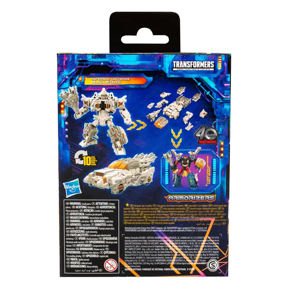 Transformers Generations Legacy United Deluxe Class Actionfigur Infernac Universe Nucleous 14 cm termékfotó