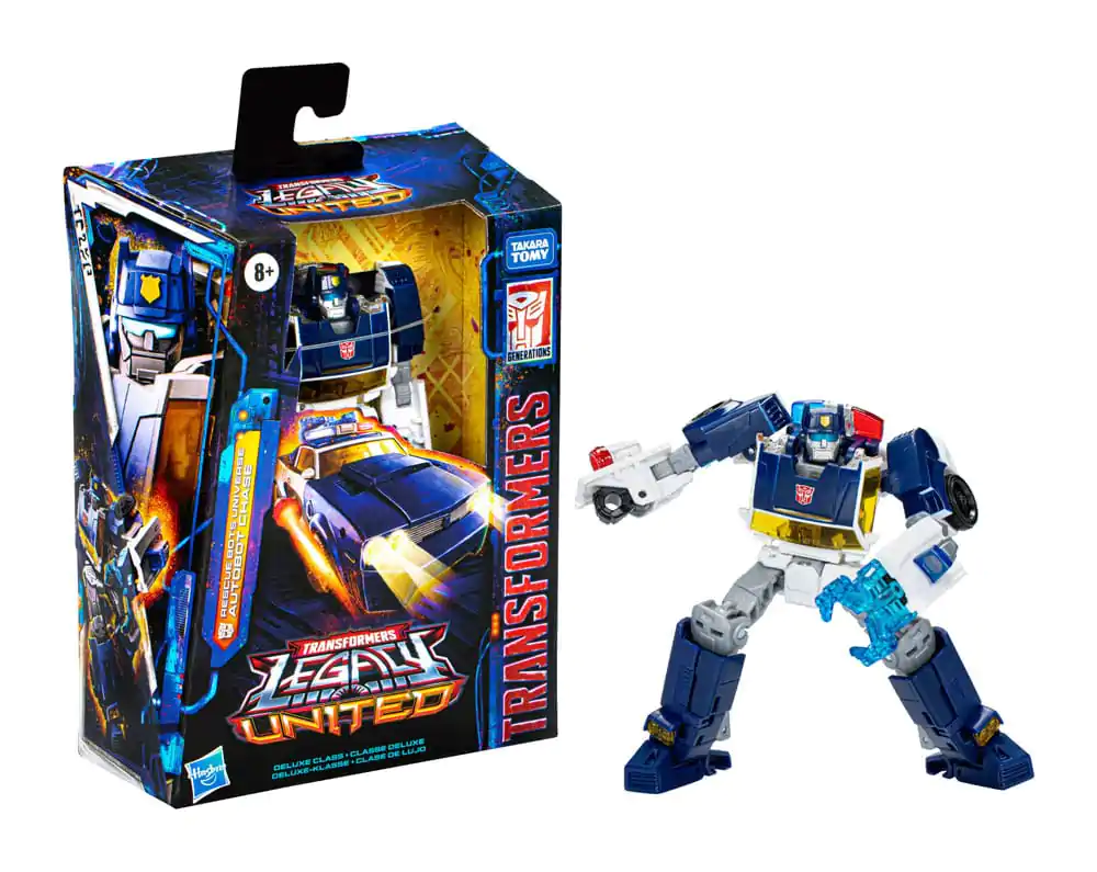 Transformers Generations Legacy United Deluxe Class Actionfigur Rescue Bots Universe Autobot Chase 14 cm termékfotó