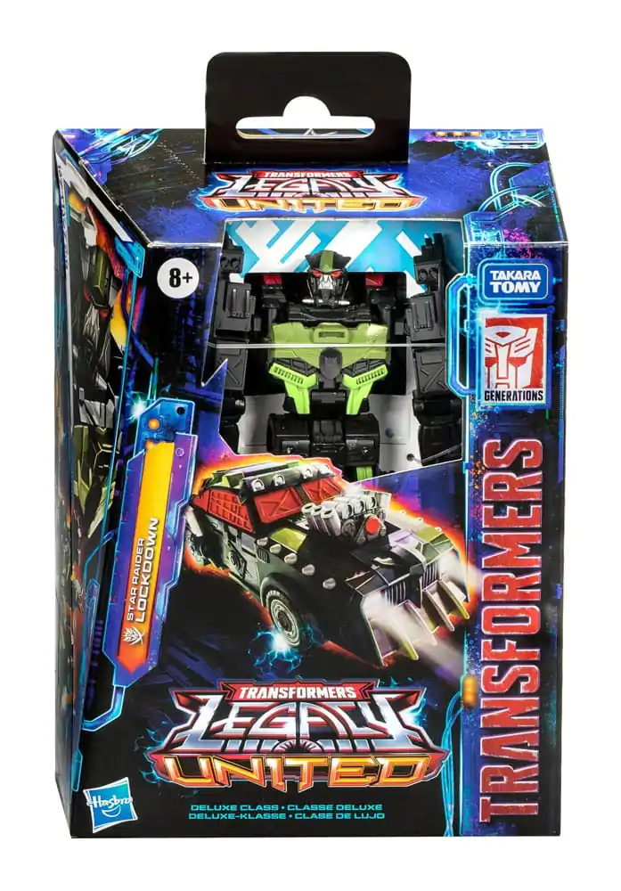 Transformers Generations Legacy United Deluxe Class Actionfigur Star Raider Lockdown 14 cm termékfotó