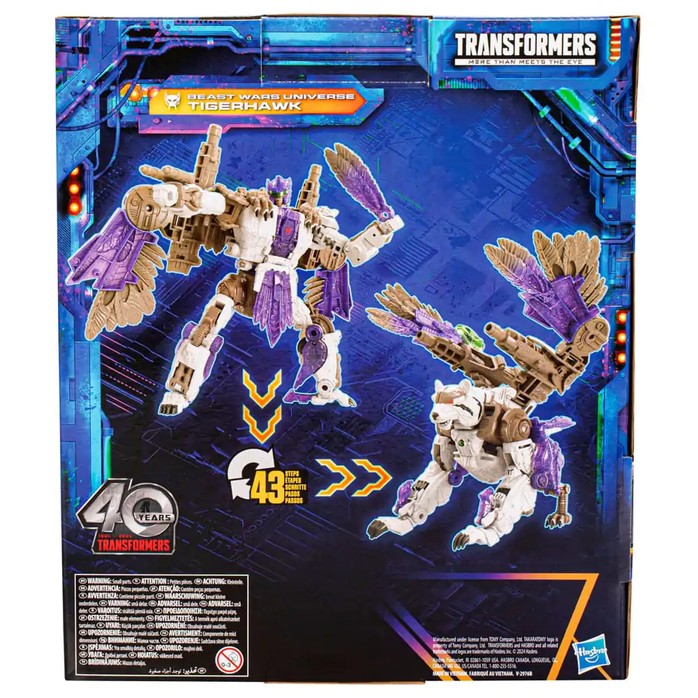 Transformers Generations Legacy United Leader Class Actionfigur Beast Wars Universe Tigerhawk 19 cm termékfotó