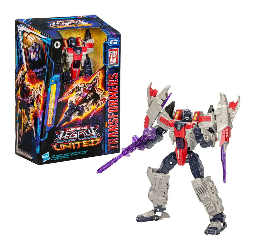 Transformers Generations Legacy United Voyager Class Actionfigur Cybertron Universe Starscream 18 cm termékfotó