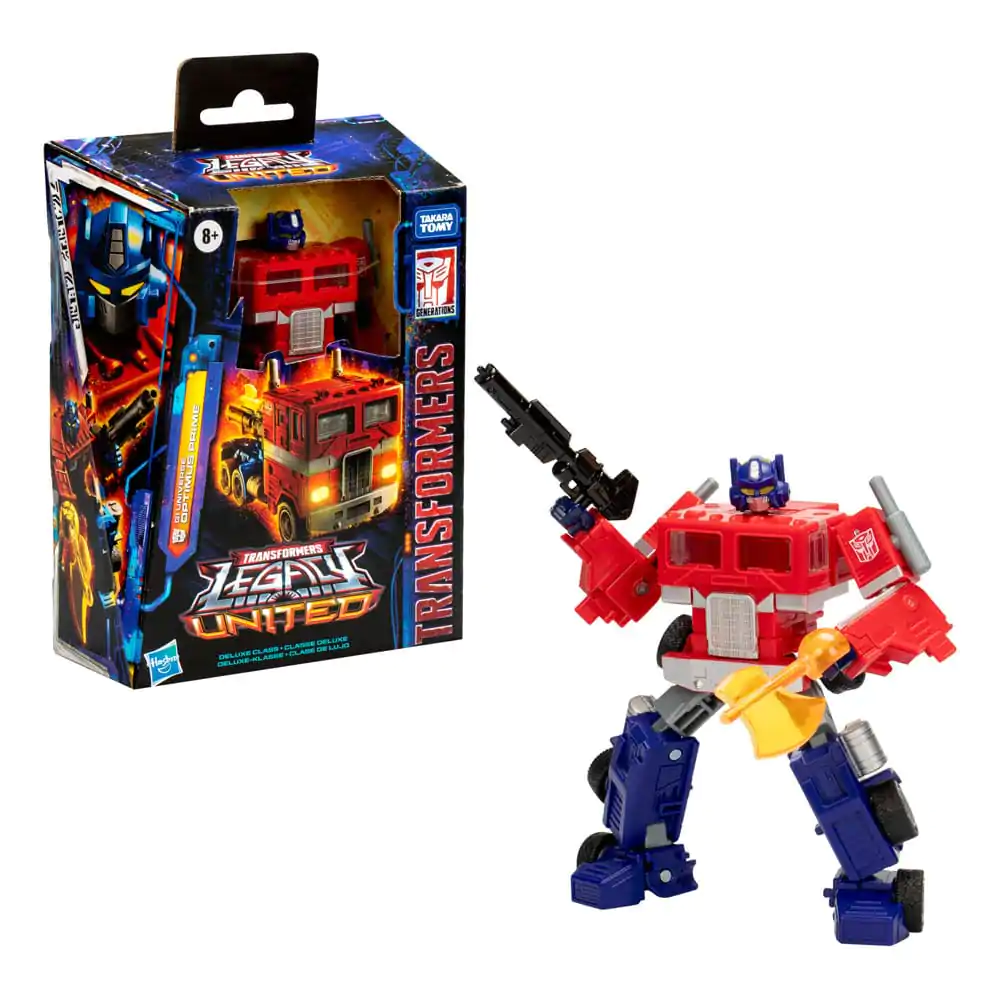 Transformers Generations Legacy United Voyager Class Actionfigur G1 Universe Optimus Prime 14 cm termékfotó