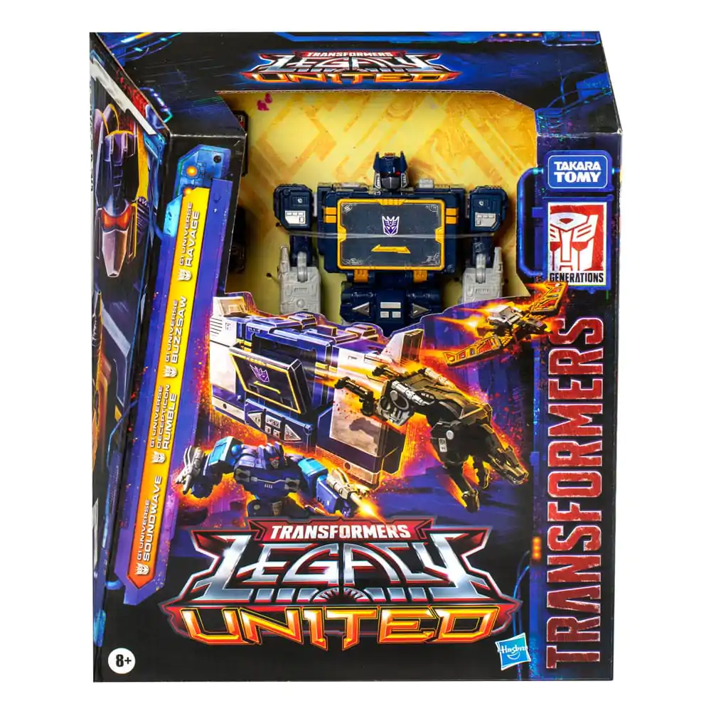 Transformers Generations Legacy United Voyager Class Actionfigur G1 Universe Soundwave 18 cm Produktfoto