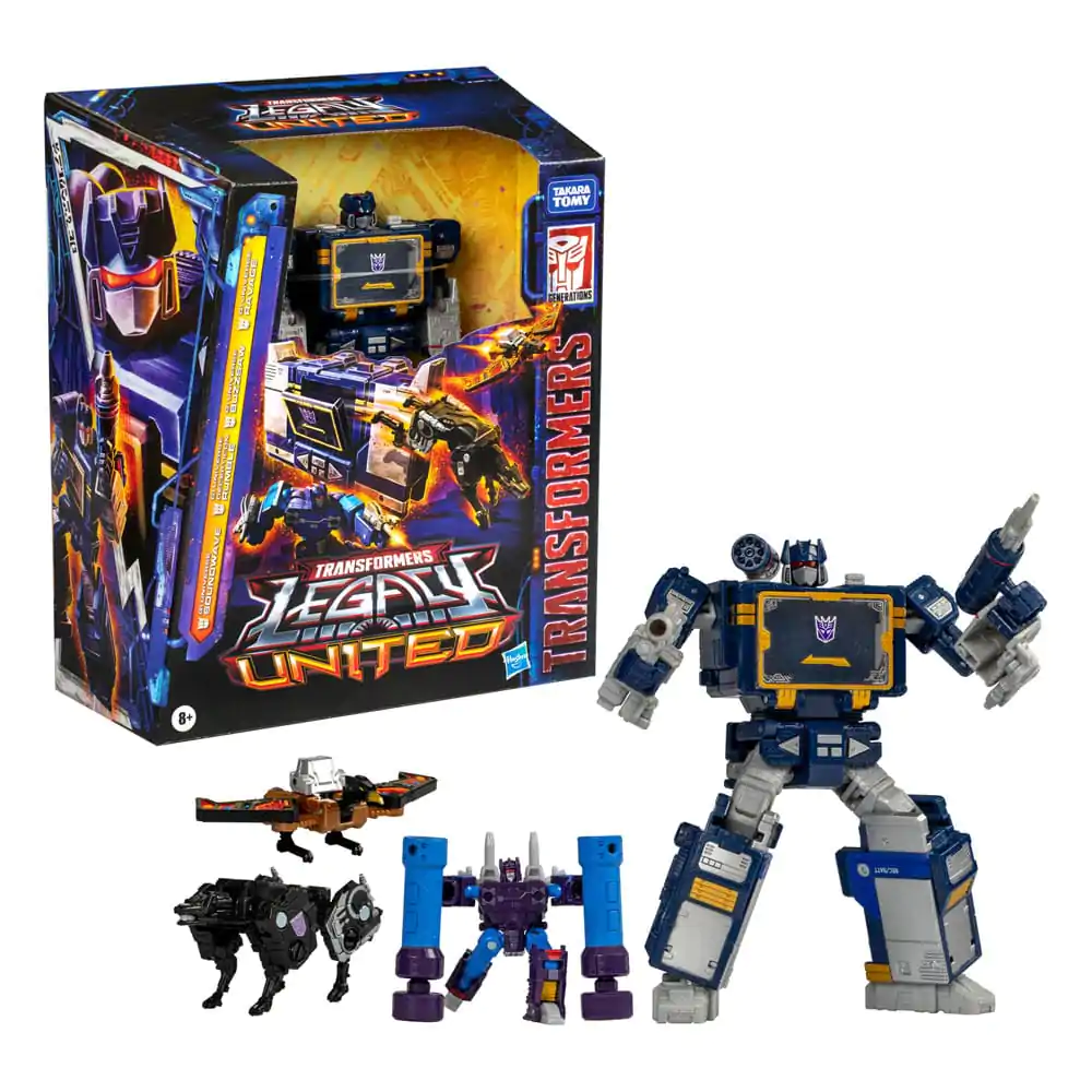 Transformers Generations Legacy United Voyager Class Actionfigur G1 Universe Soundwave 18 cm Produktfoto