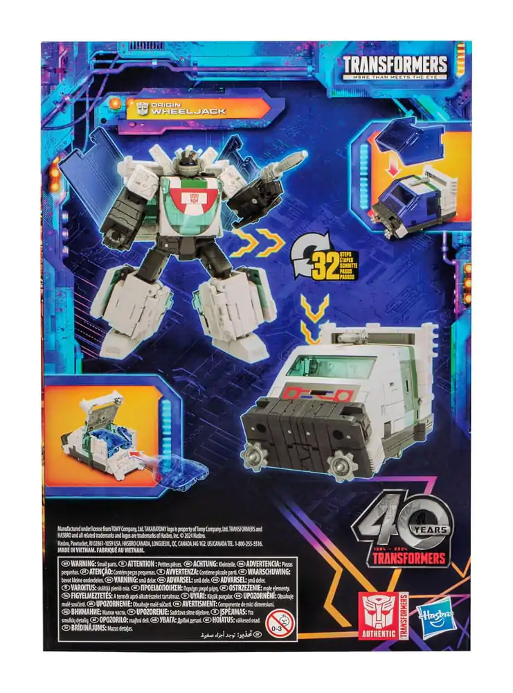 Transformers Generations Legacy United Voyager Class Actionfigur Origin Wheeljack 18 cm Produktfoto