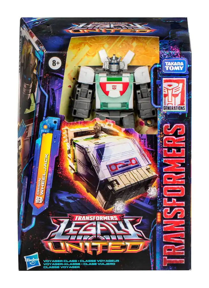 Transformers Generations Legacy United Voyager Class Actionfigur Origin Wheeljack 18 cm Produktfoto