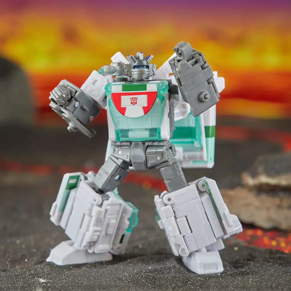 Transformers Generations Legacy United Voyager Class Actionfigur Origin Wheeljack 18 cm Produktfoto