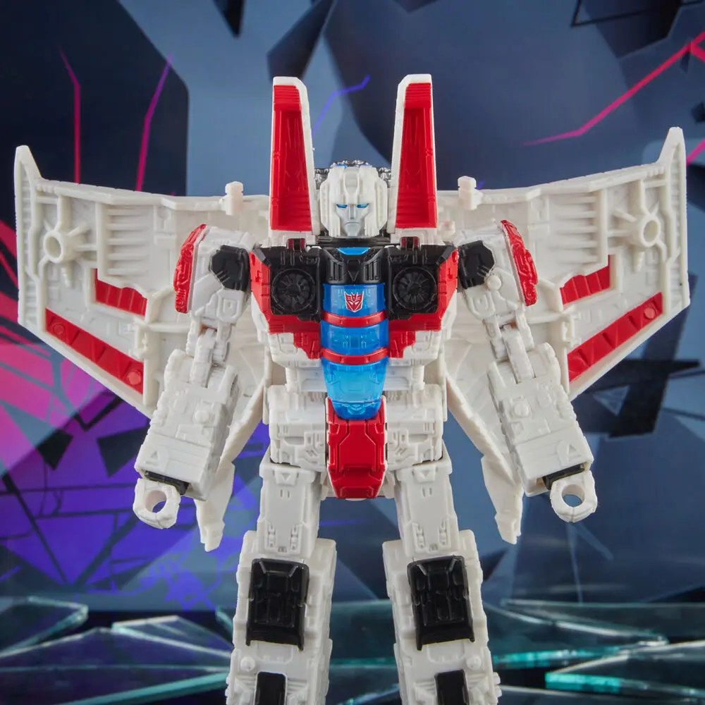 Transformers: Shattered Glass Voyager Class Action-Figur 2021 Starscream 18 cm Produktfoto
