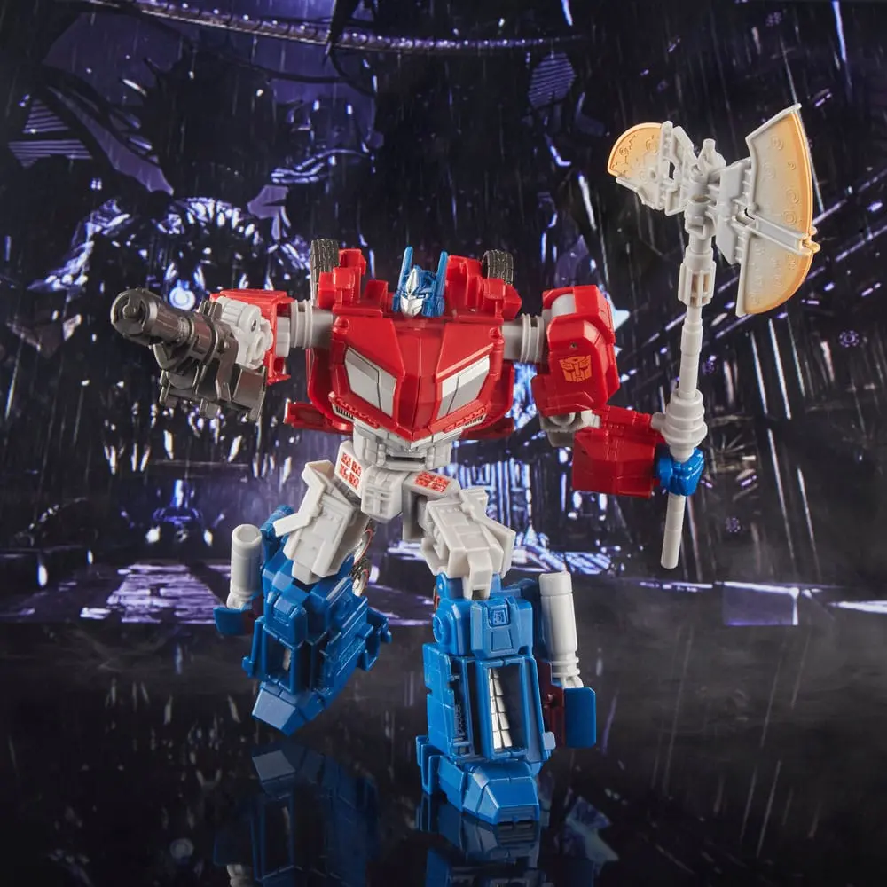 Transformers Generations Studio Series Voyager Class Action Figur Gamer Edition Optimus Prime 17 cm Produktfoto