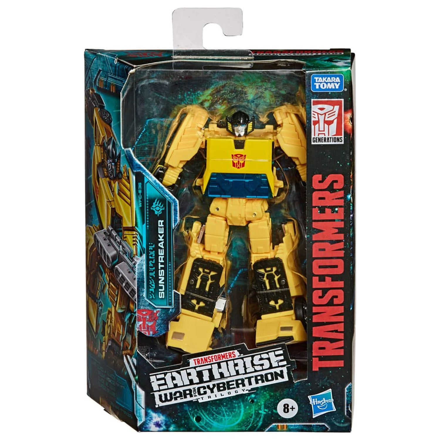 Transformers Generations War for Cybertron: Earthrise Deluxe Klasse Actionfigur Sunstreaker 14 cm Produktfoto