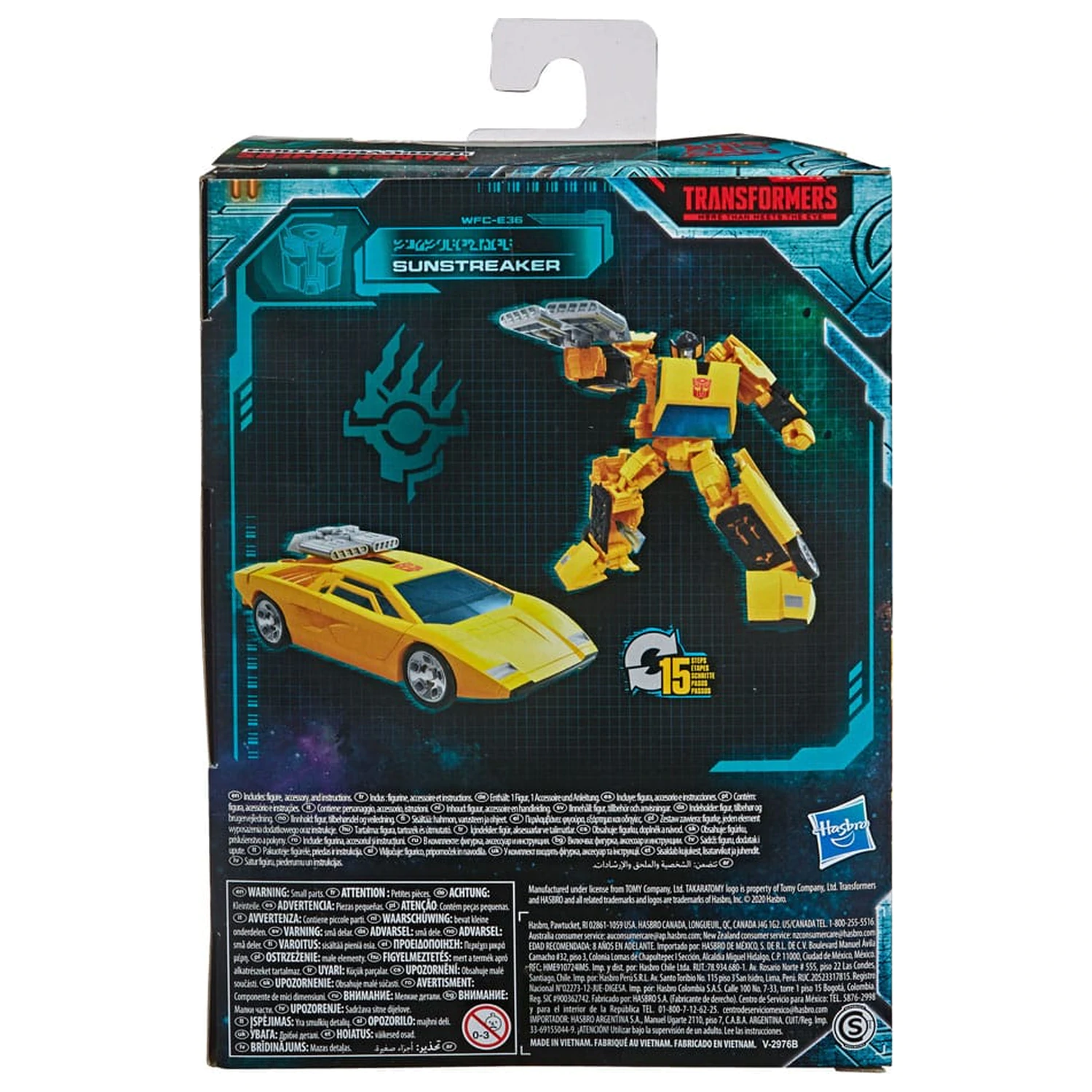 Transformers Generations War for Cybertron: Earthrise Deluxe Klasse Actionfigur Sunstreaker 14 cm Produktfoto