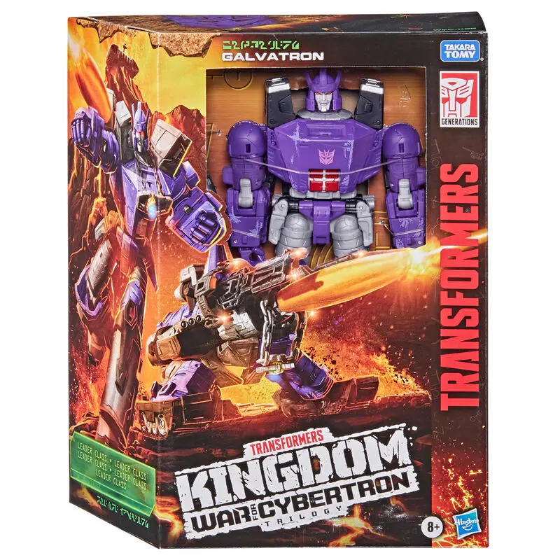 Transformers Generations War for Cybertron: Kingdom WFC-K28 Galvatron Figur 19cm termékfotó