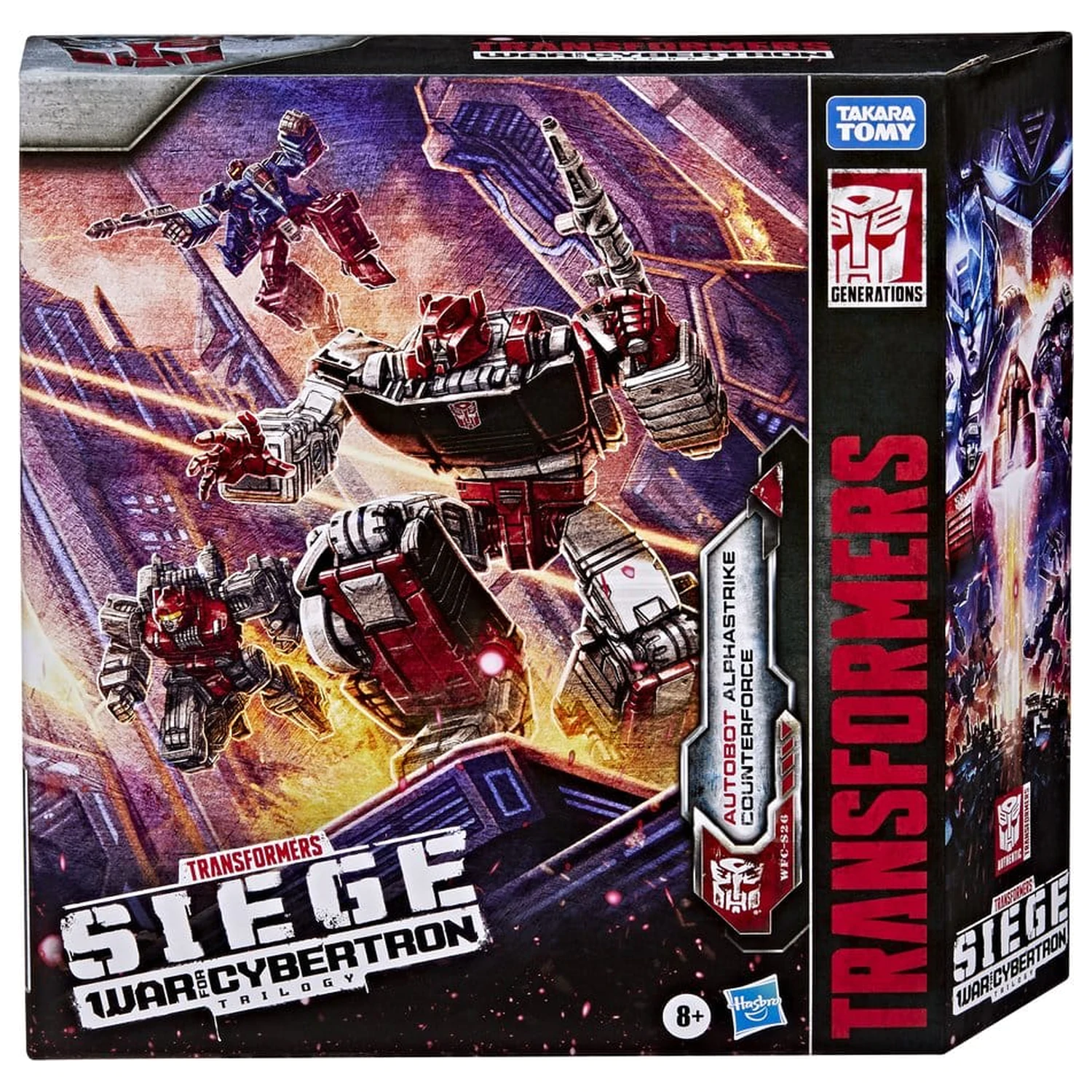 Transformers Generations War for Cybertron: Siege Action Figuren 3er-Pack Autobot Alphastrike Counterforce Produktfoto