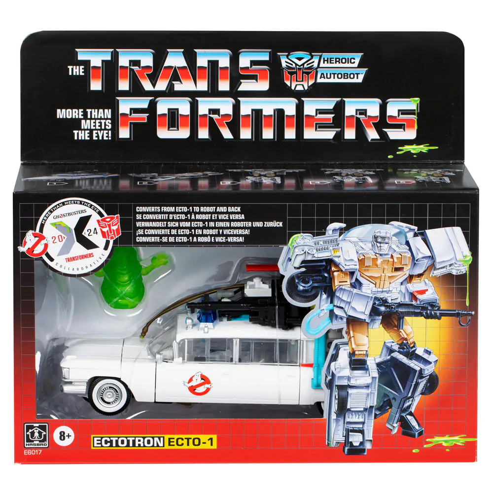 Transformers Ghostbusters Ectotron Ecto-1 Heroic Autobot Figur termékfotó