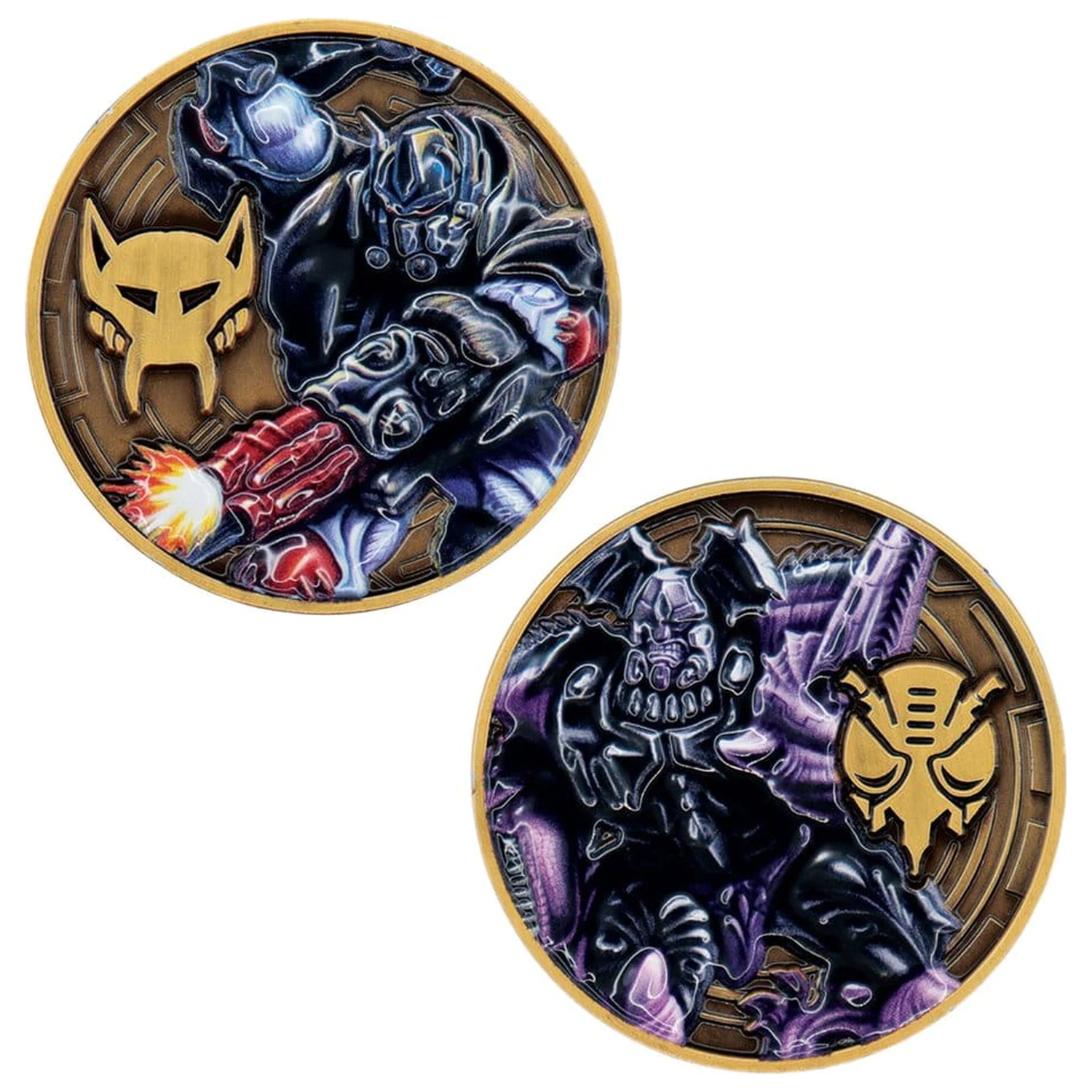 Transformers Sammelmünze Beast Wars 30. Jubiläum Limited Edition Produktfoto