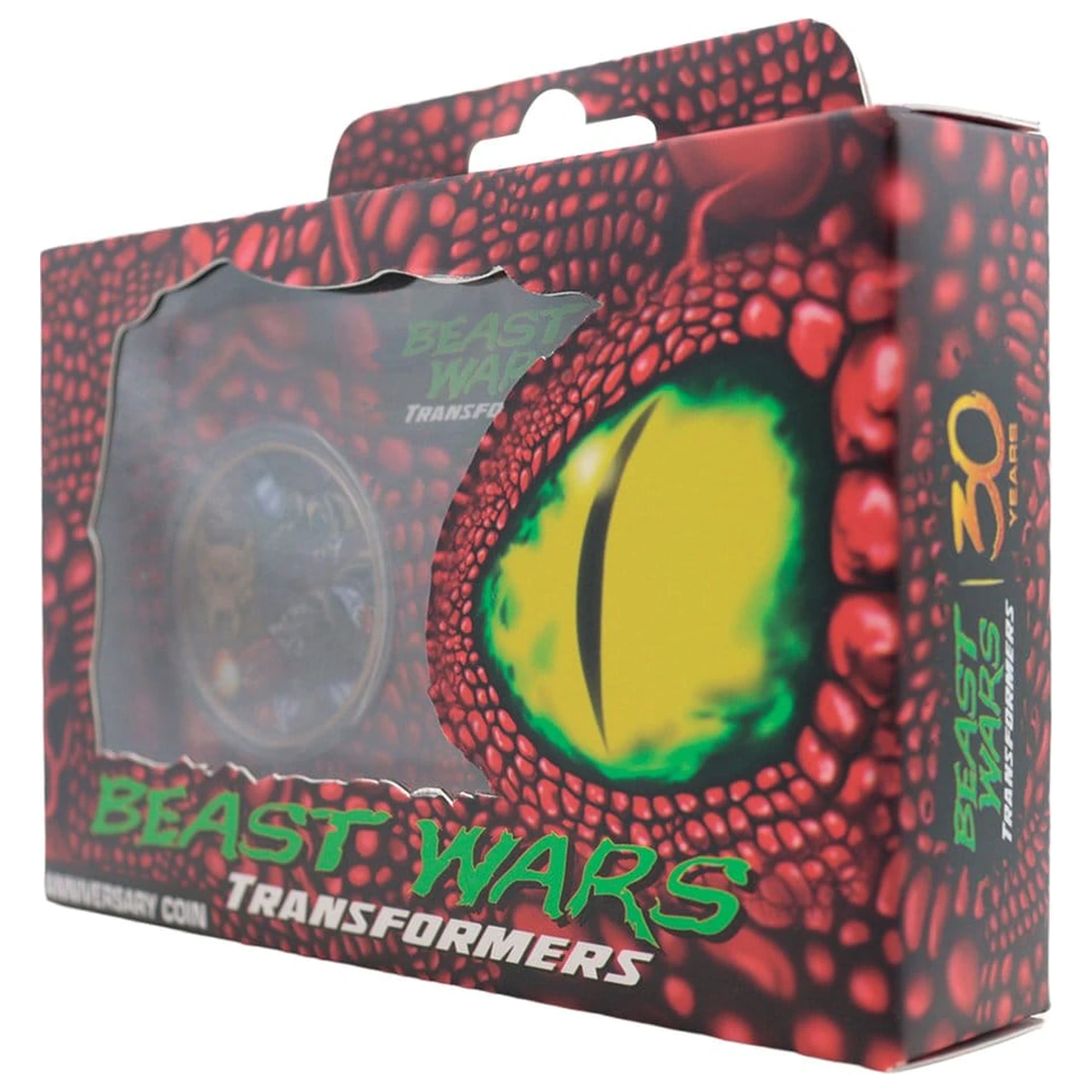 Transformers Sammelmünze Beast Wars 30. Jubiläum Limited Edition Produktfoto