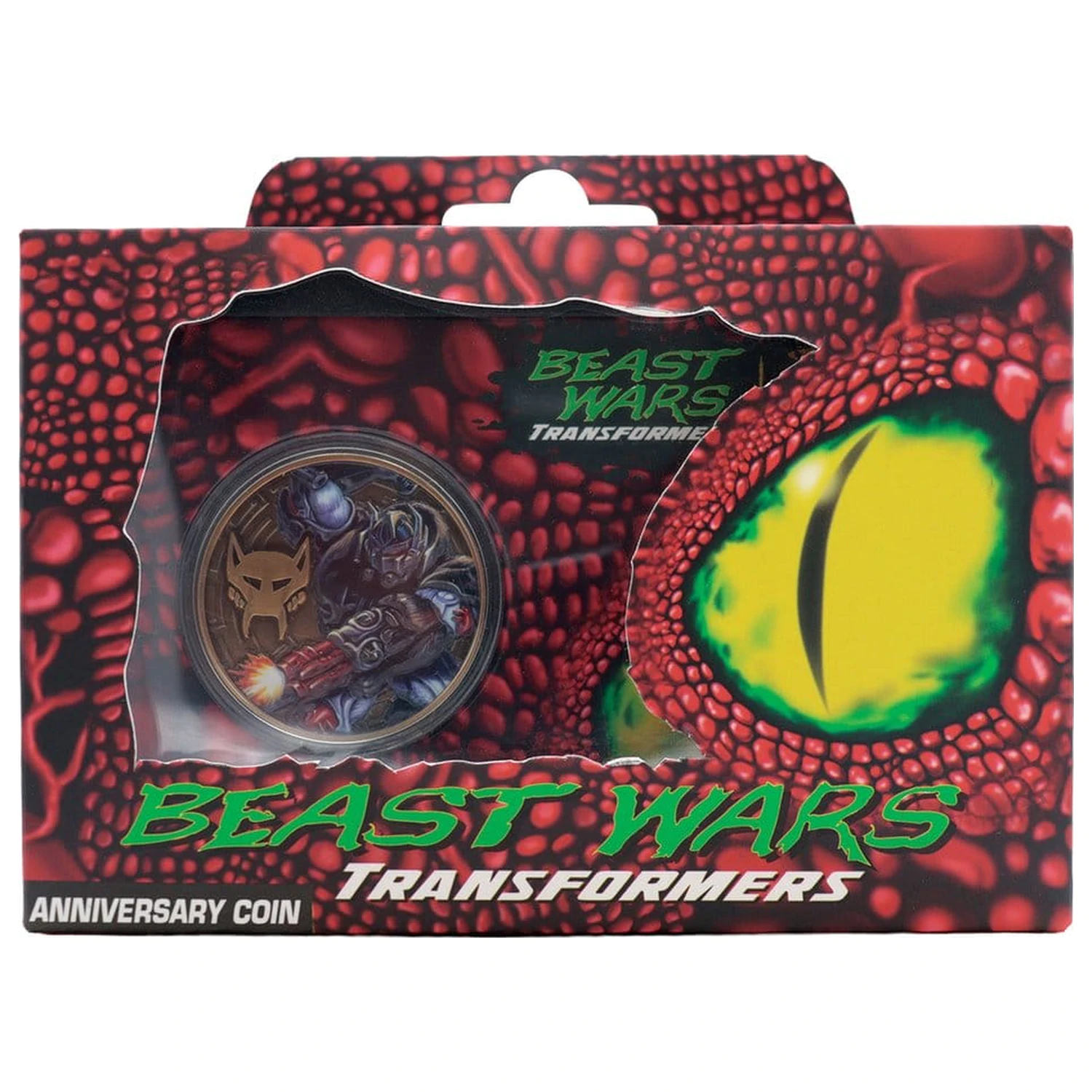 Transformers Sammelmünze Beast Wars 30. Jubiläum Limited Edition Produktfoto