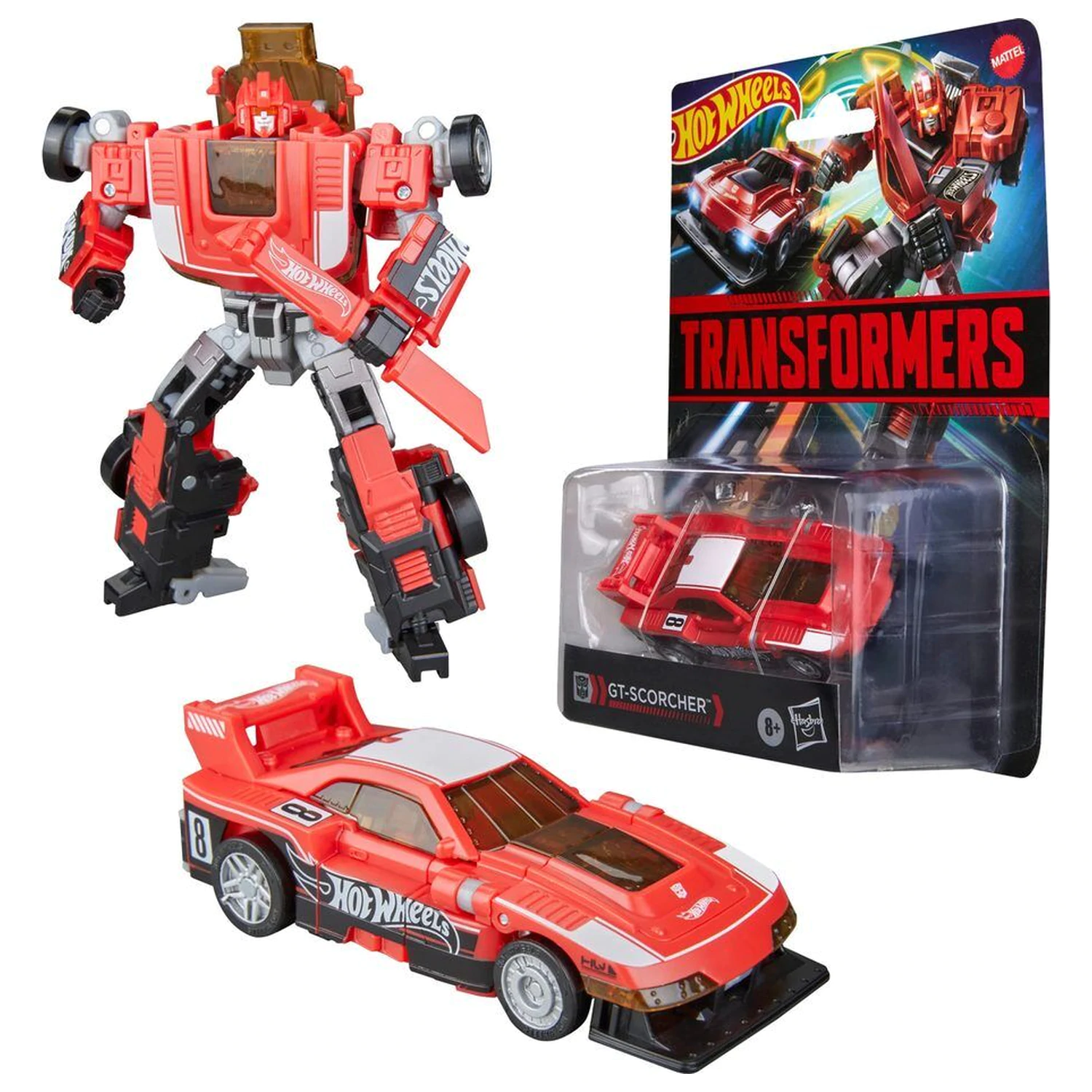 Transformers Hot Wheels Gt Scorcher Figur 12.5cm Produktfoto