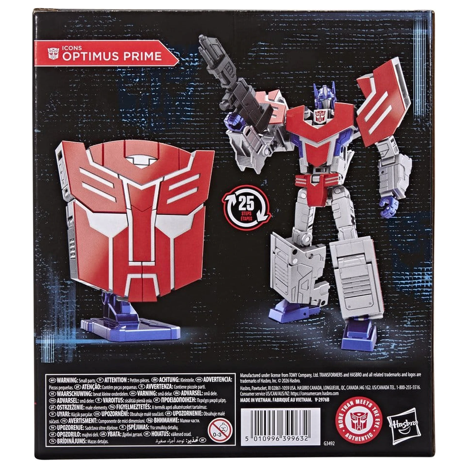 Transformers Icons Voyager Class Actionfigur Optimus Prime 17 cm Produktfoto