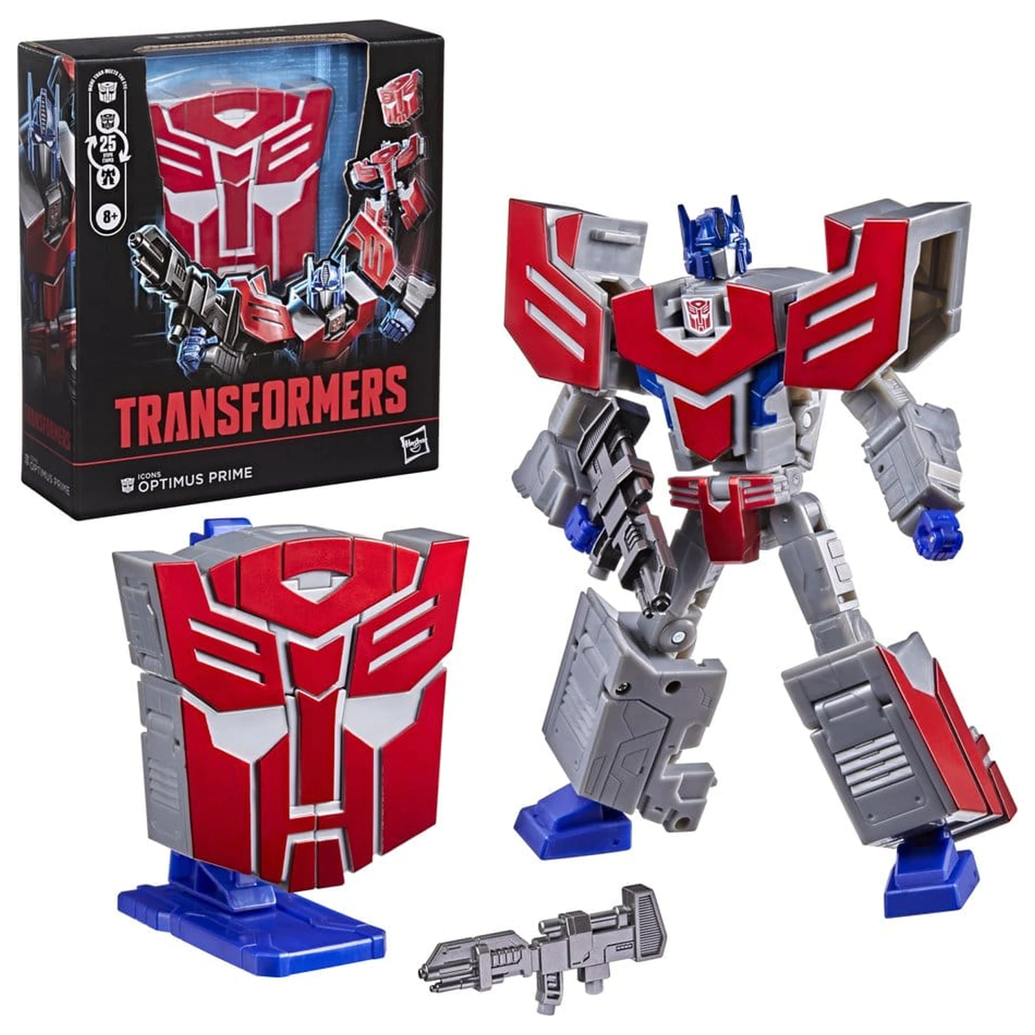 Transformers Icons Voyager Class Actionfigur Optimus Prime 17 cm Produktfoto