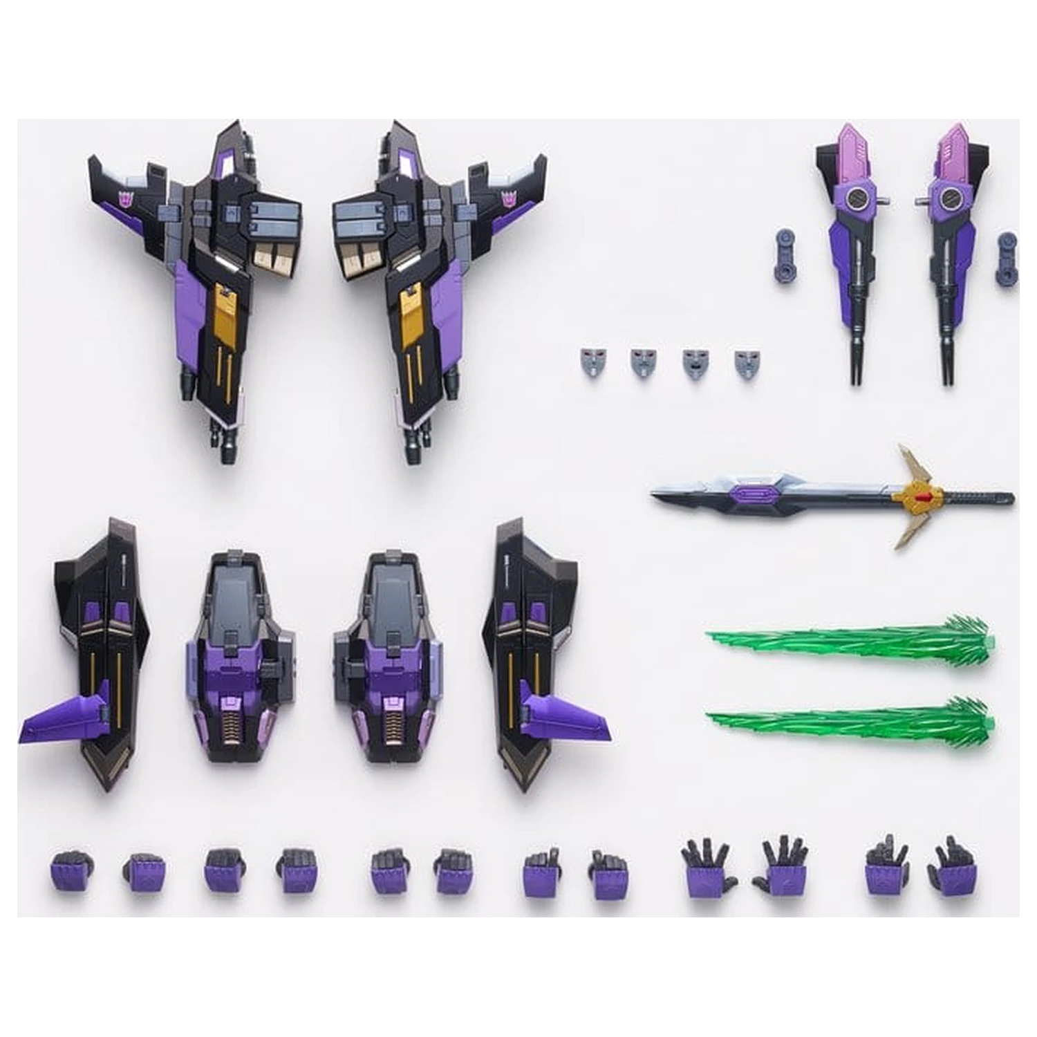 Transformers Kuro Kara Kuri Action-Figur Skywarp 21 cm Produktfoto
