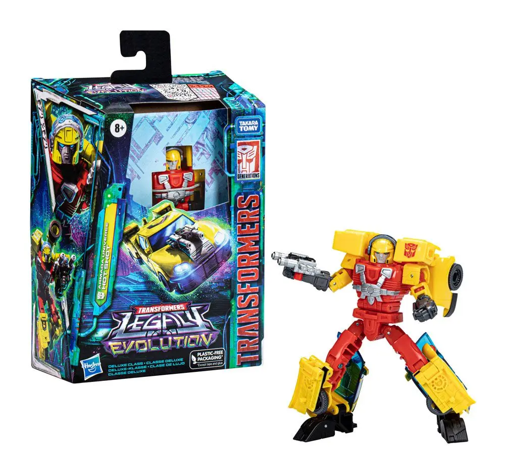 Transformers Legacy Evolution Deluxe Class Action Figur Armada Universe Hot Shot 14 cm Produktfoto