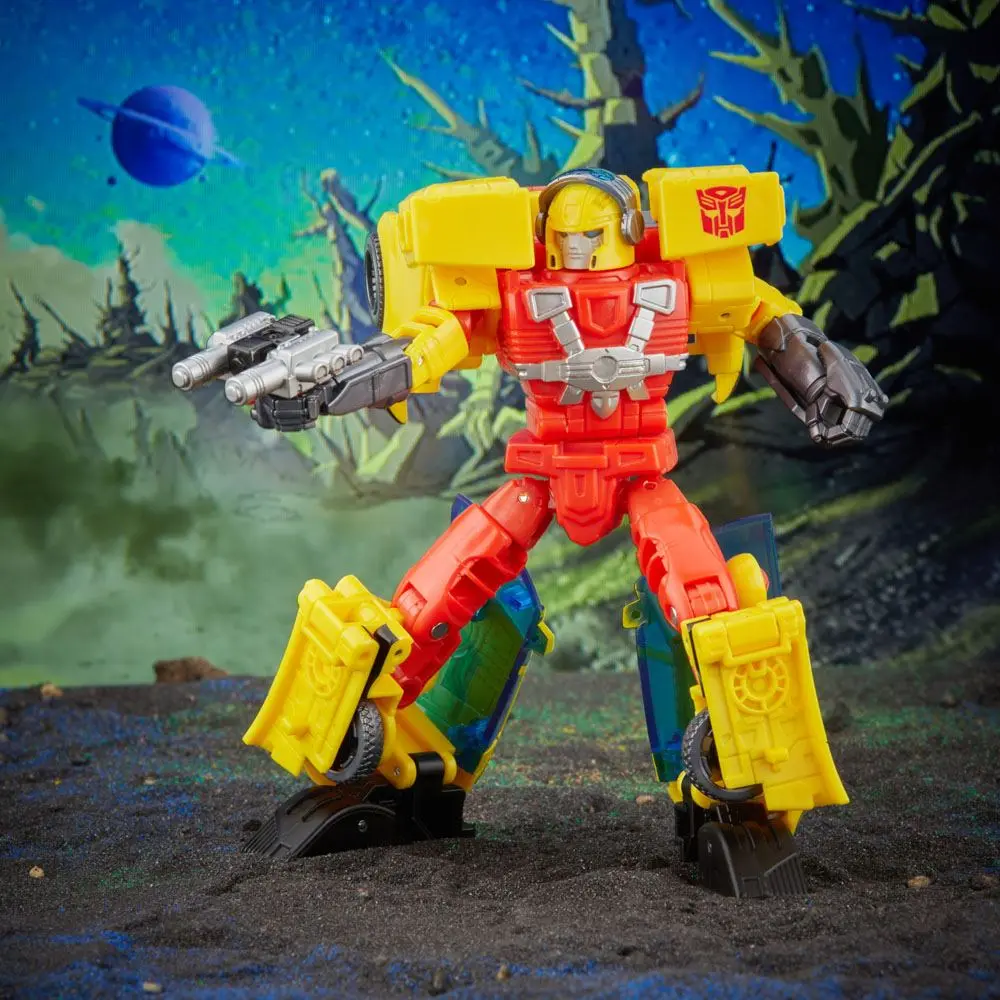 Transformers Legacy Evolution Deluxe Class Action Figur Armada Universe Hot Shot 14 cm Produktfoto