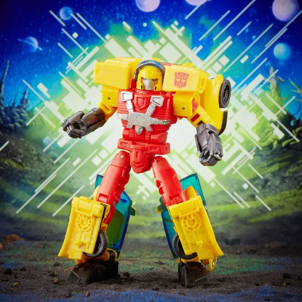 Transformers Legacy Evolution Deluxe Class Action Figur Armada Universe Hot Shot 14 cm Produktfoto