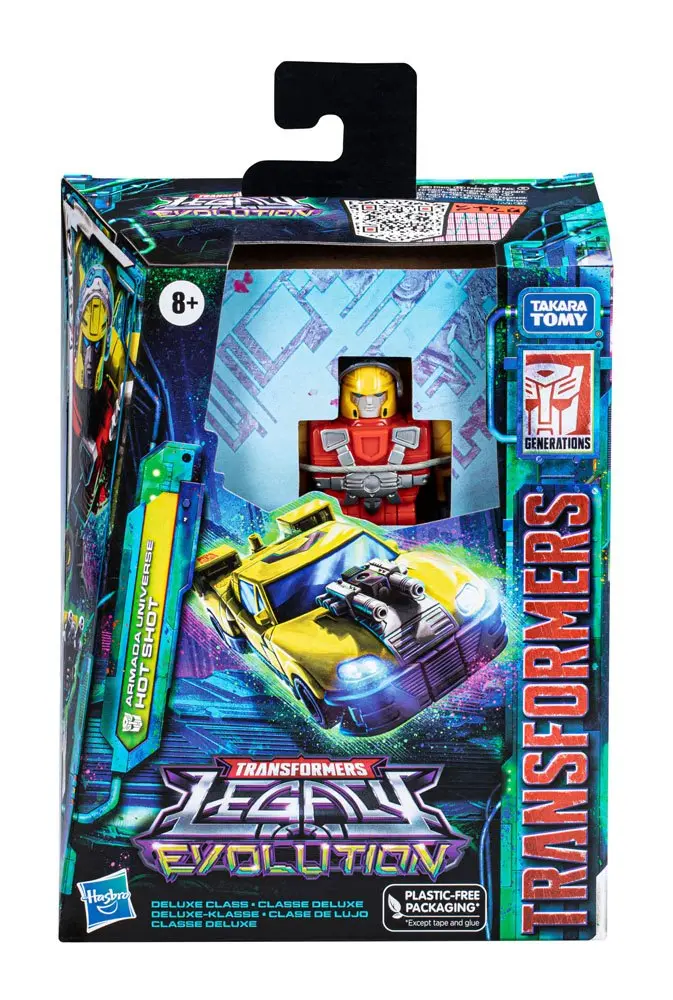 Transformers Legacy Evolution Deluxe Class Action Figur Armada Universe Hot Shot 14 cm Produktfoto