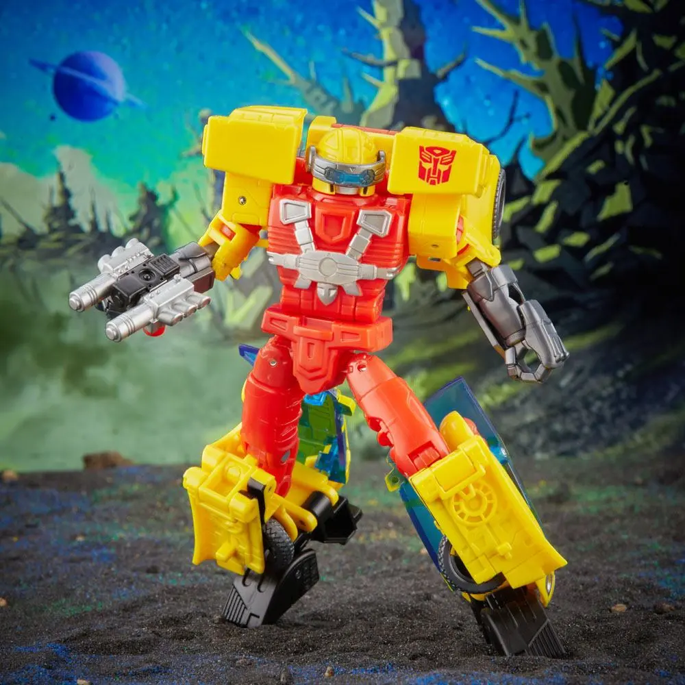 Transformers Legacy Evolution Deluxe Class Action Figur Armada Universe Hot Shot 14 cm Produktfoto