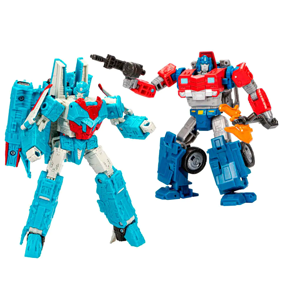 Transformers Legacy Evolution Rise of Tyranny Humble Origins Data Cleark &amp; Senator 2-er Figurn set 17,5cm Produktfoto