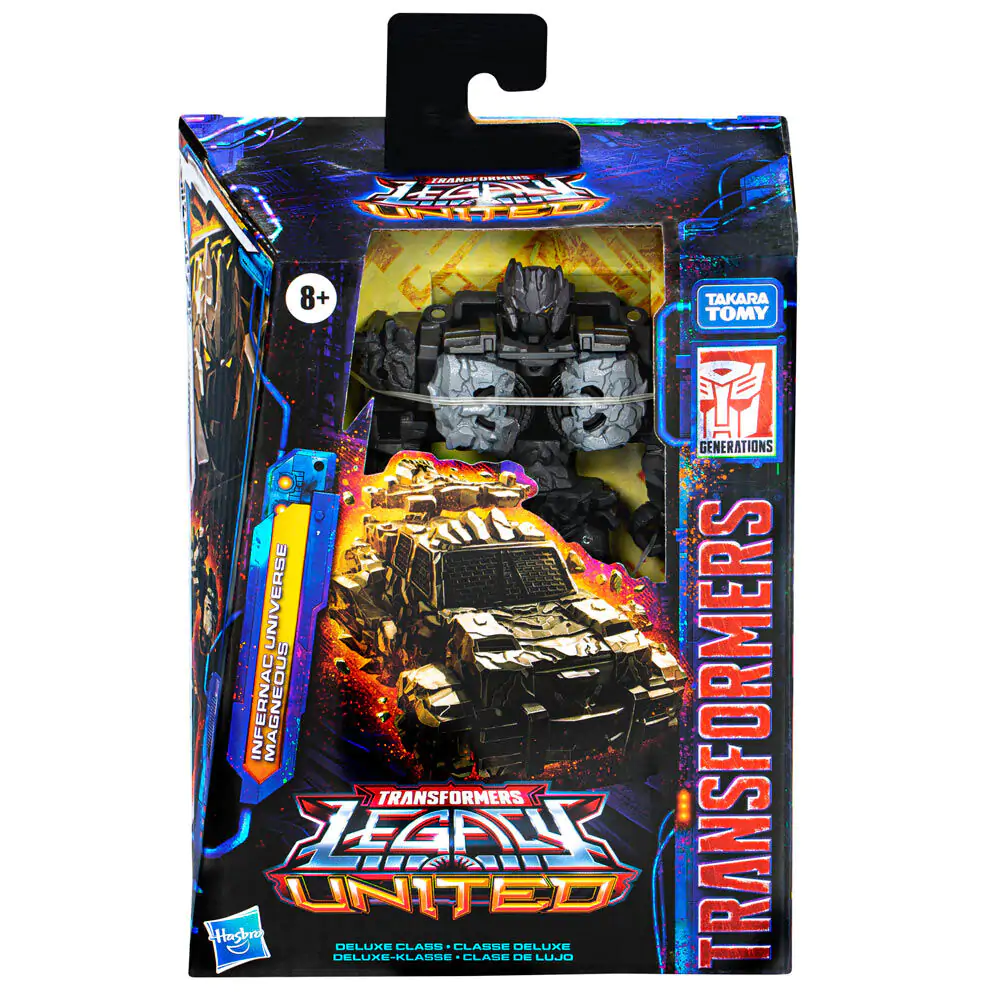 Transformers Legacy United Deluxe Class Animated Infernal Universe Magneous Action Figur 14cm termékfotó