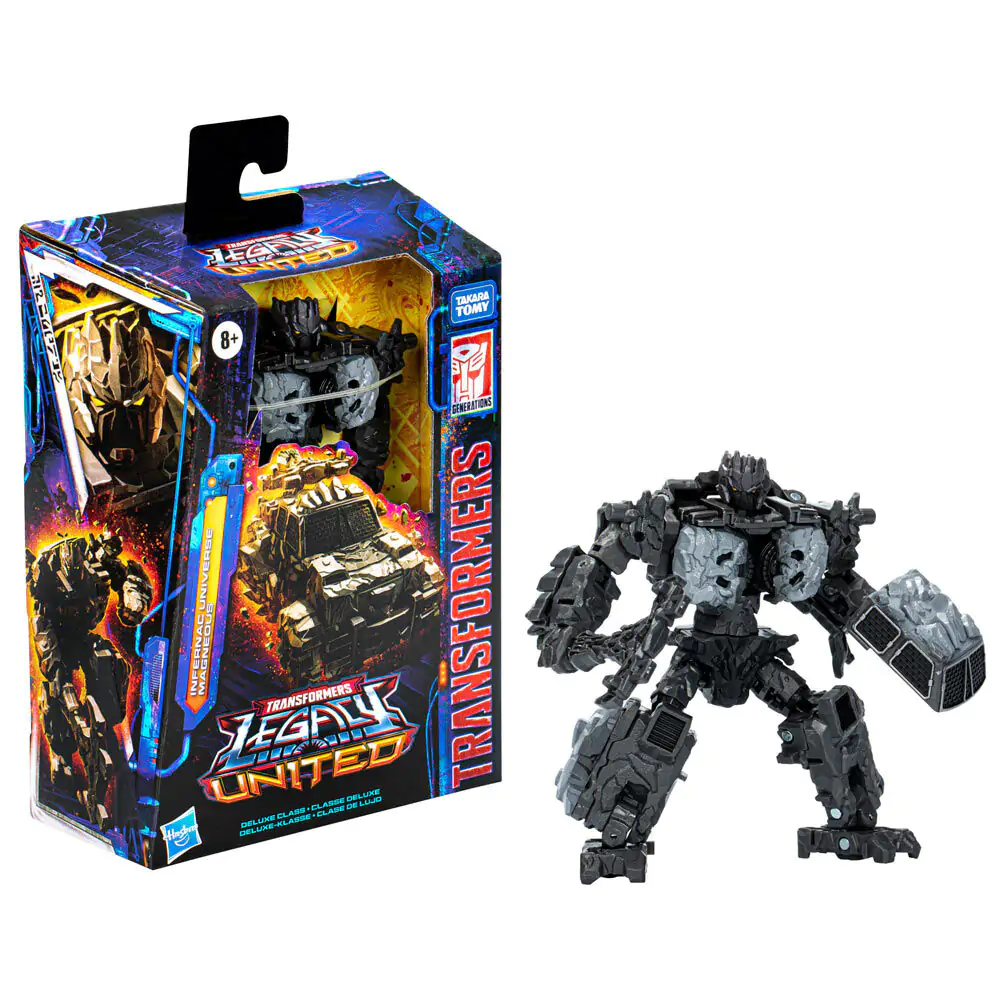 Transformers Legacy United Deluxe Class Animated Infernal Universe Magneous Action Figur 14cm termékfotó