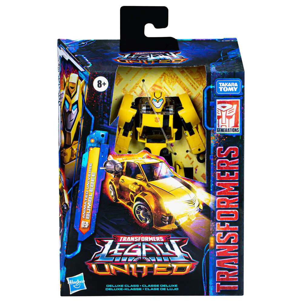 Transformers Legacy United Deluxe Class Animated Universe Bumbleebee Action Figur 14cm termékfotó