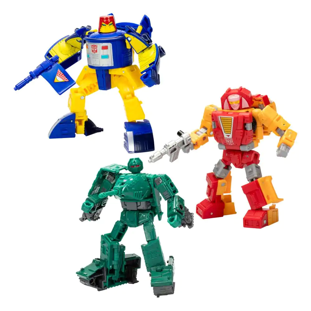 Transformers Legacy United Deluxe Class Actionfiguren 3er-Pack Go-Bot Guardians 14 cm termékfotó