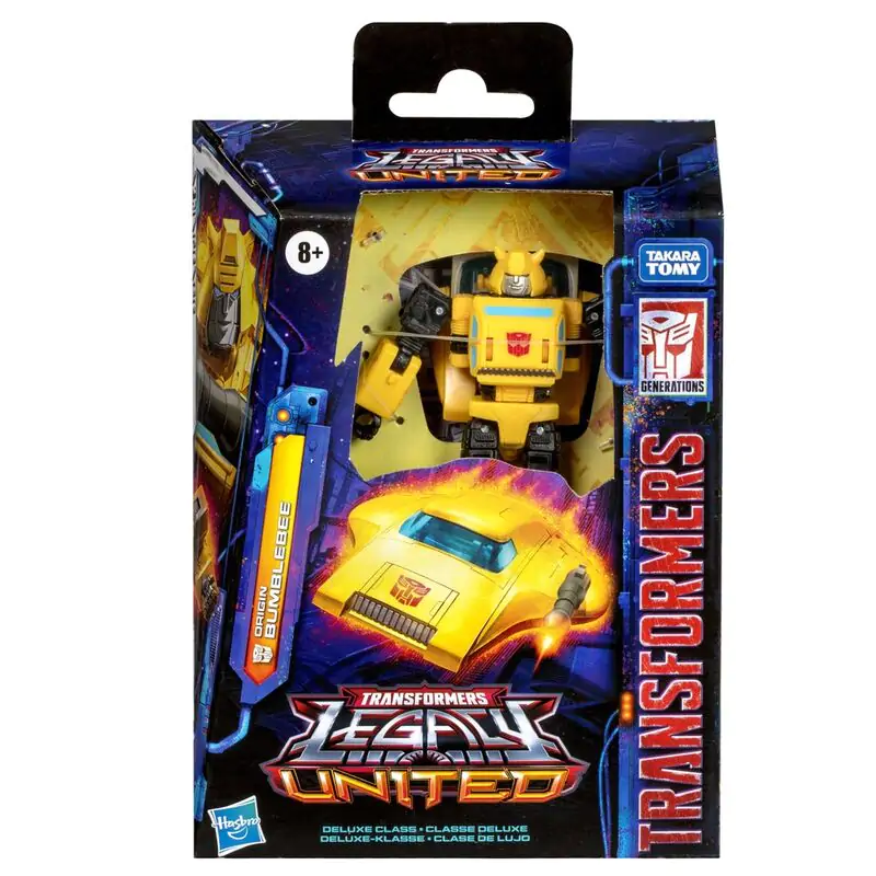 Transformers Legacy United Origin Blumblebee Deluxe Figur 14cm termékfotó