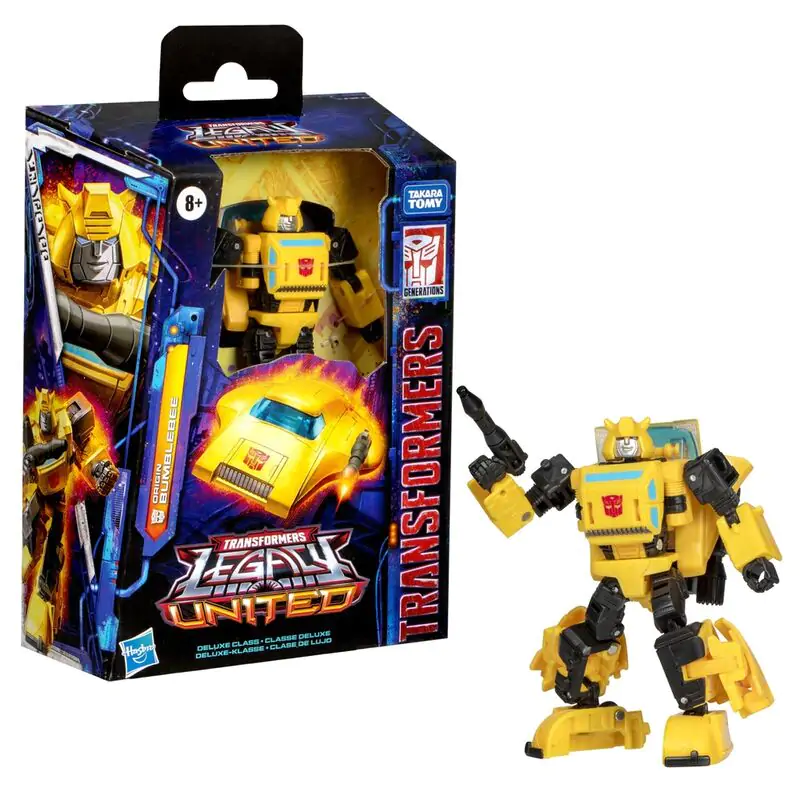 Transformers Legacy United Origin Blumblebee Deluxe Figur 14cm termékfotó