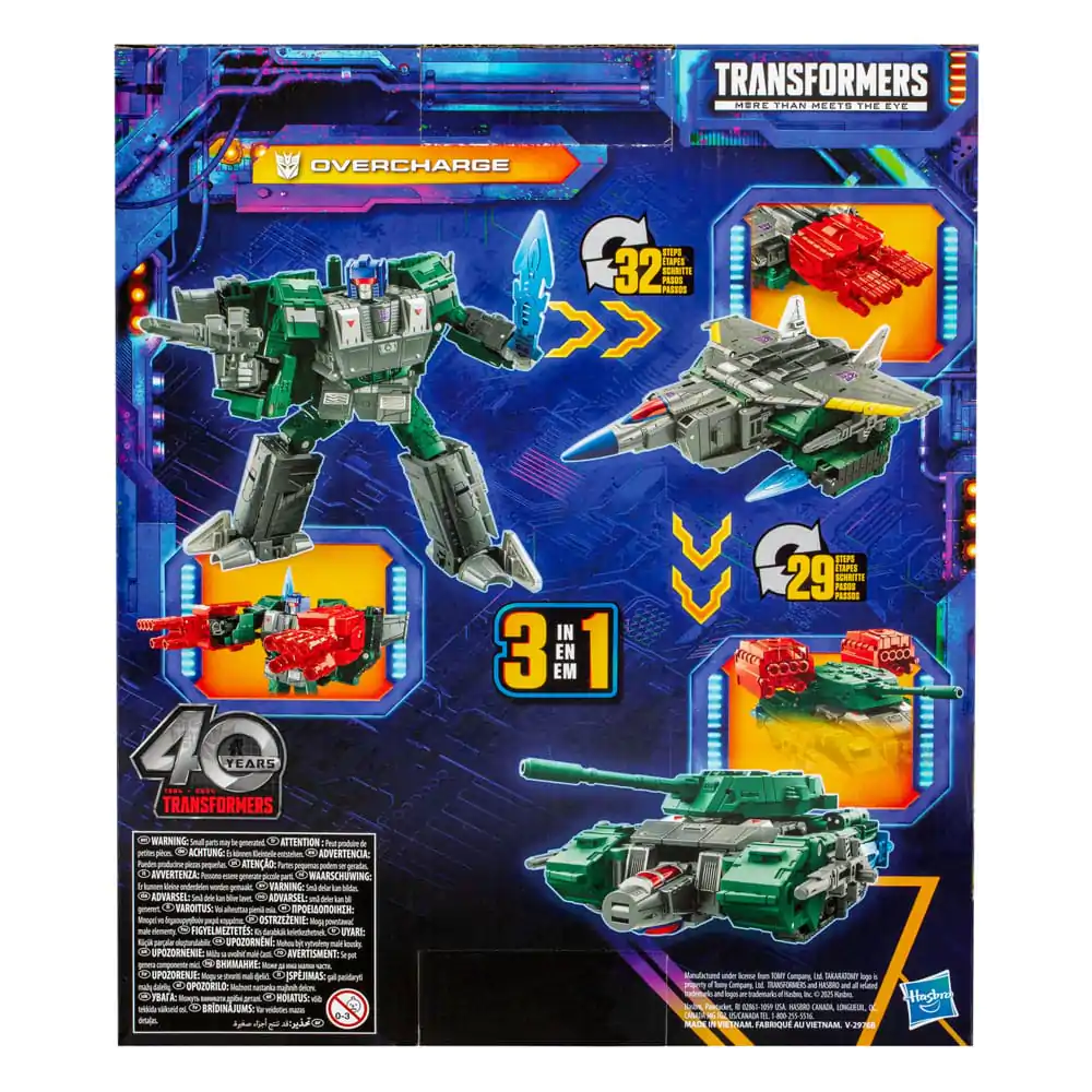 Transformers Generations Legacy United Leader Class Action-Figur Overcharge 19 cm Produktfoto
