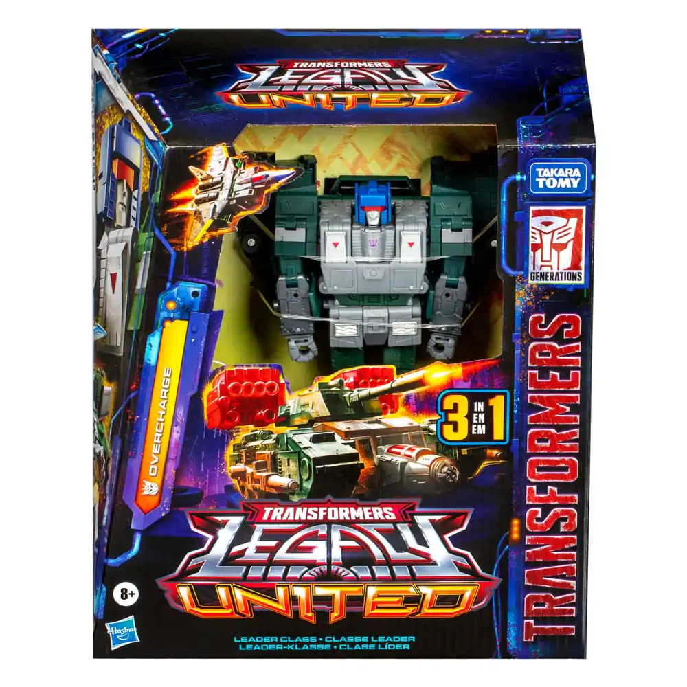 Transformers Generations Legacy United Leader Class Action-Figur Overcharge 19 cm Produktfoto