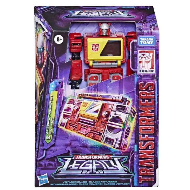 Transformers Generations Legacy Voyager Actionfigur Autobot Blaster & Eject 9 cm Produktfoto