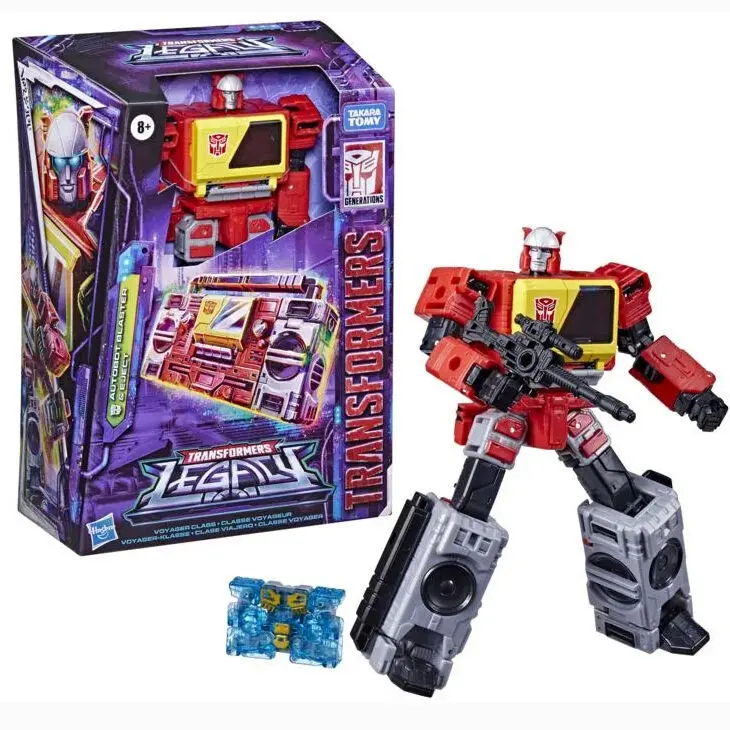 Transformers Generations Legacy Voyager Actionfigur Autobot Blaster & Eject 9 cm Produktfoto